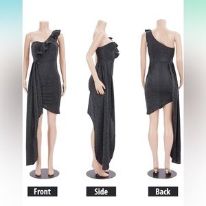 Sexy one shoulder dress